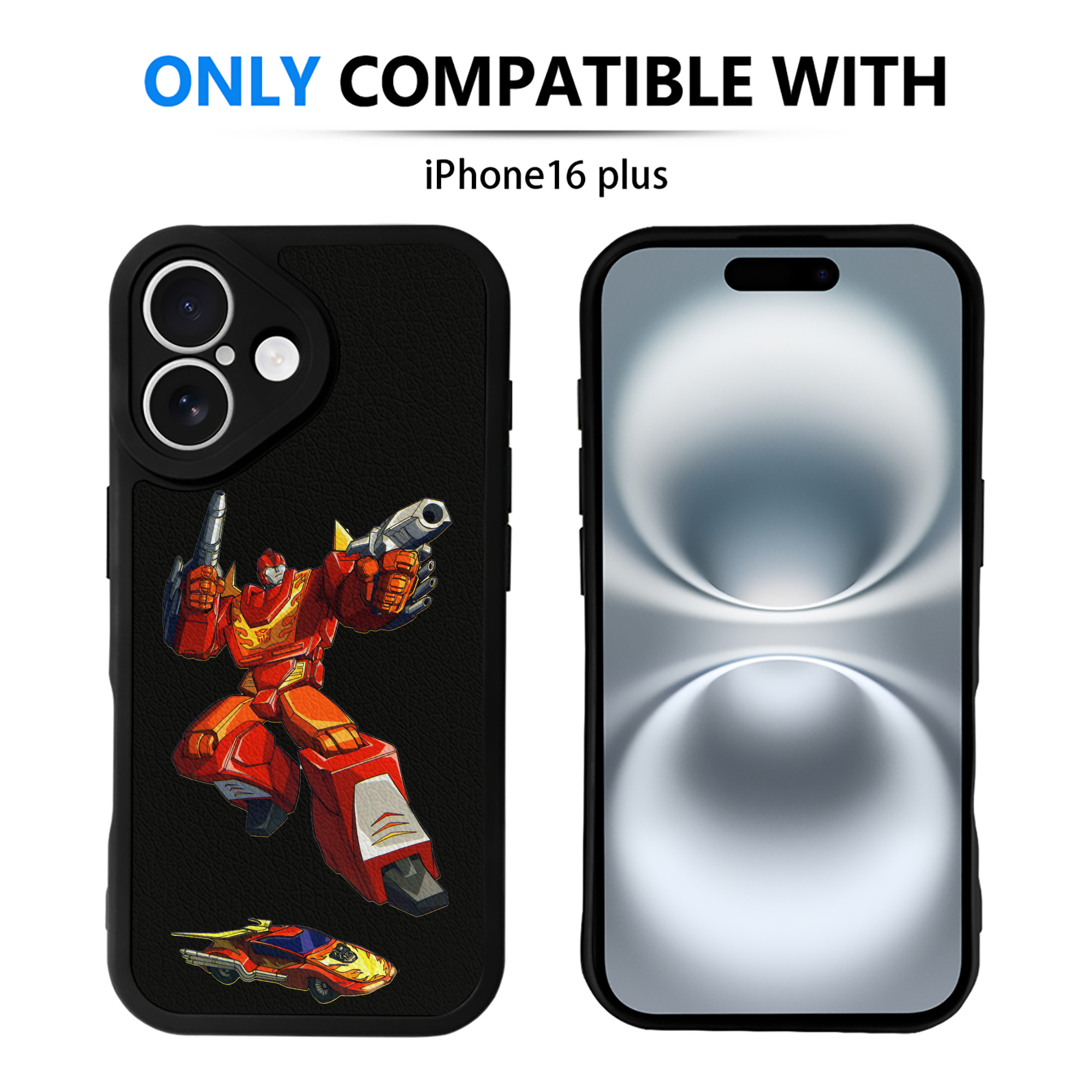 （画像用）  【iPhone 16シリーズ対応】シリコンスマホケース（レザー調） 材質：シリコン